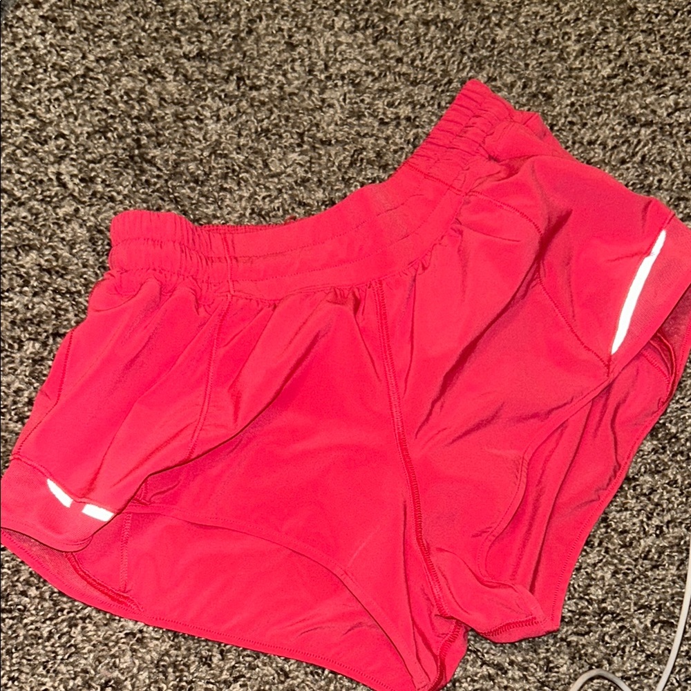 Hot pink lulu shorts size 6